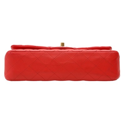 Lot 26 - Chanel Poppy Red Medium Classic Double Flap Bag