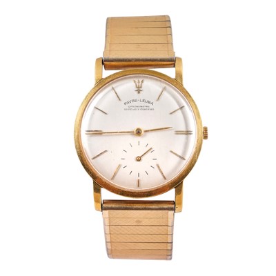 Lot 110 - Men's Favre-Leuba Chronometer Dress Watch