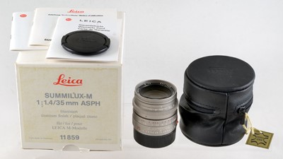 Lot 326 - Leica 35mm f1.4 Summilux-M Asph.