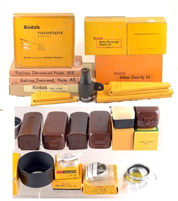 Lot 404 - A LARGE Quantity of Boxed Kodak Retina Accessories.