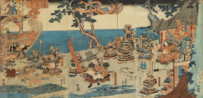 Lot 145 - Utagawa Sadahide 歌川 貞秀 (Gountei) 五雲亭 (Japanese, 1807-1873)
