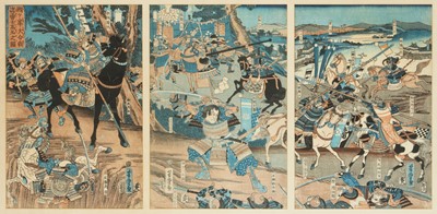 Lot 147 - Utagawa Yoshitora 歌川 芳虎 (Japanese, act. 1850 - 1880)