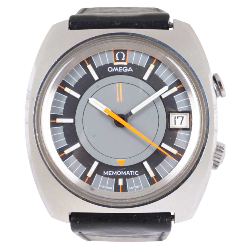 Lot 53 - Omega 'Memomatic' Alarm Wristwatch