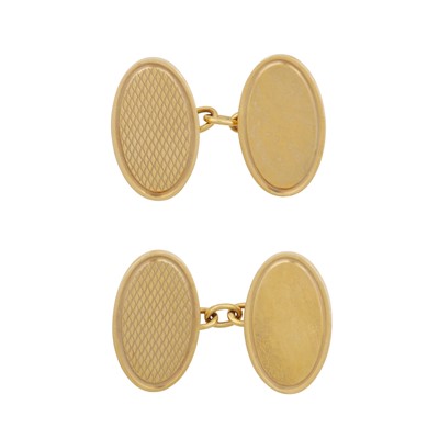 Lot 327 - A pair of cufflink