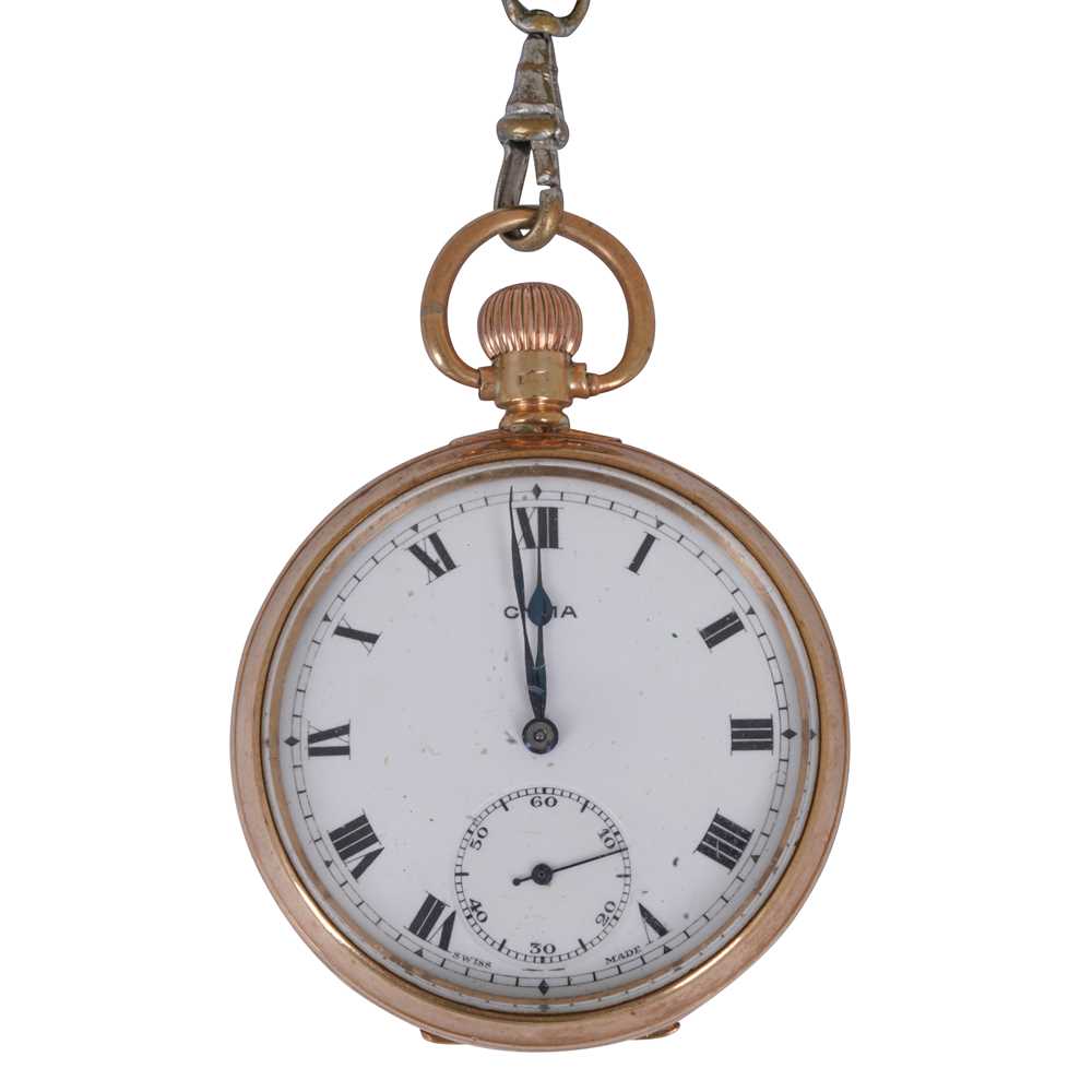 Lot 9 - Cyma - Open-Faced Pocket Watch