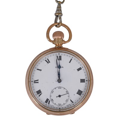 Lot 9 - Cyma - Open-Faced Pocket Watch