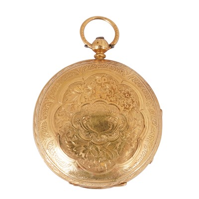 Lot 16 - 19th-Century Open-Faced Pocket Watch