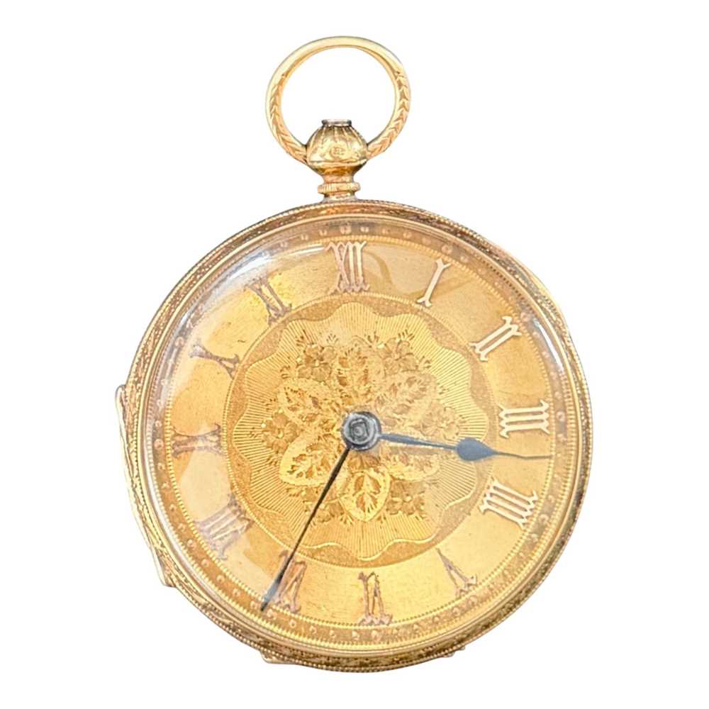 Lot 16 - 19th-Century Open-Faced Pocket Watch