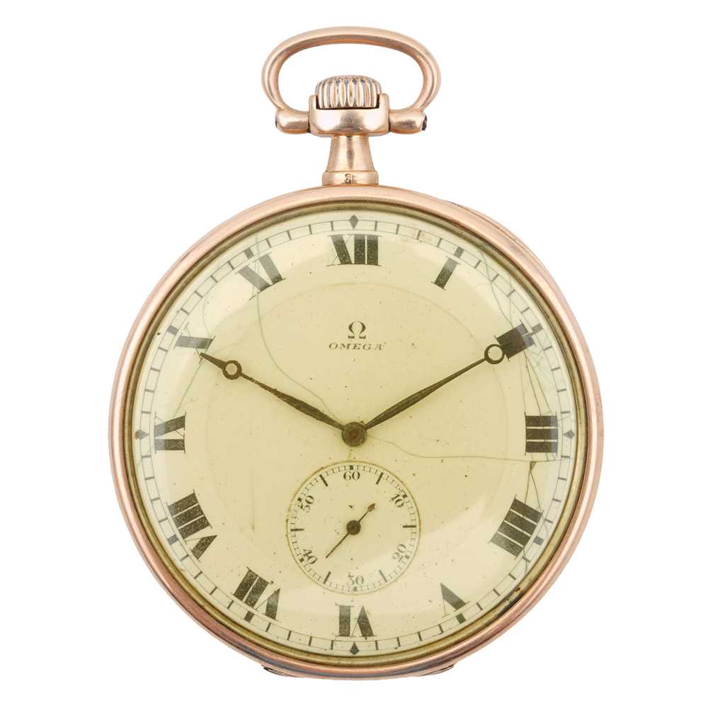 Lot 23 - Omega - Open-Faced Pocket Watch