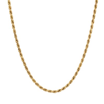 Lot 264 - A fancy-link chain necklace, circa 1986