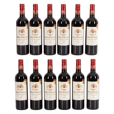 Lot 49 - Chateau Moulin Rouge 2019 - 12 bottles