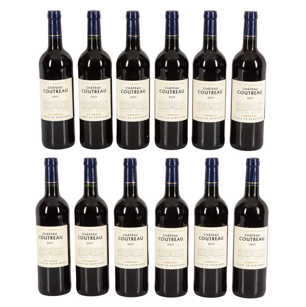Lot 55 - Château Coutreau 2019 - 12 bottles