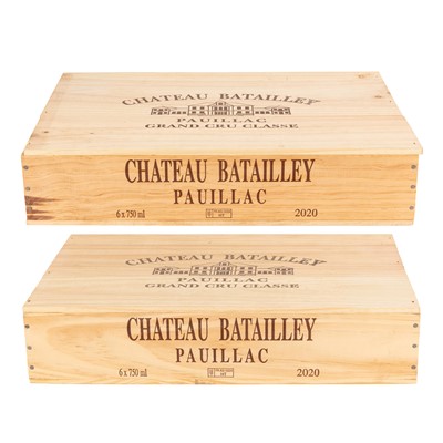 Lot 33 - Chateau Batailley 2020 - 12 bottles