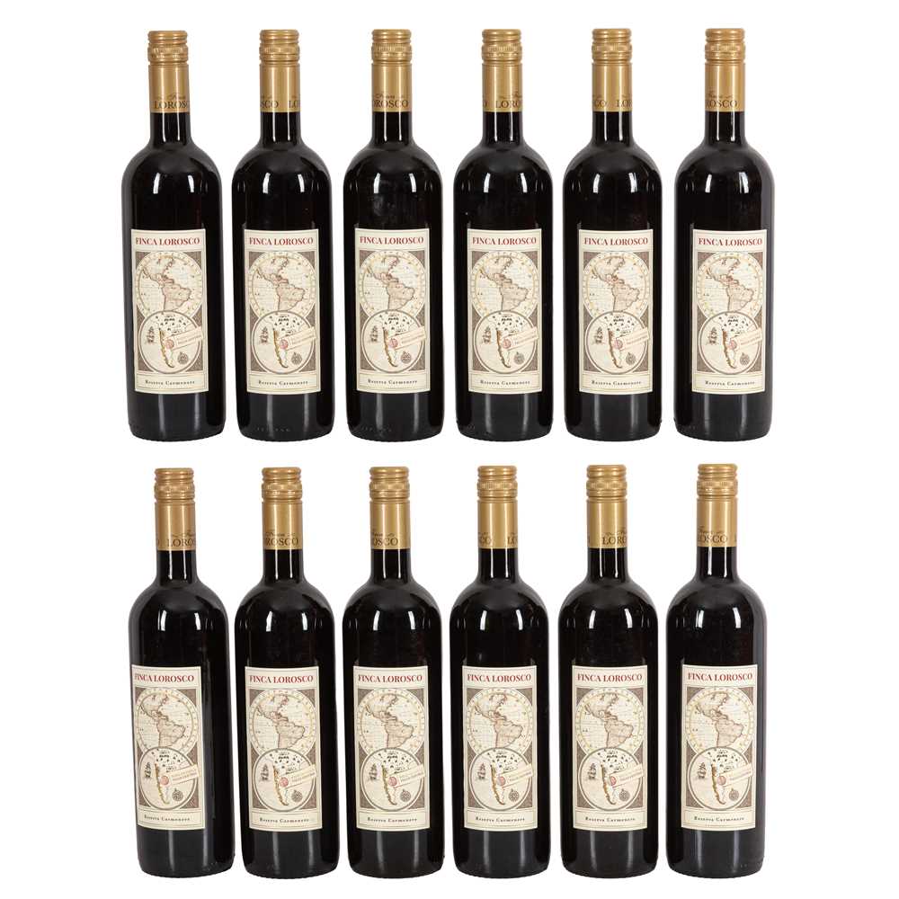 Lot 112 - Finca Lorosco Reserve Carmenere 2019 - 12 bottles