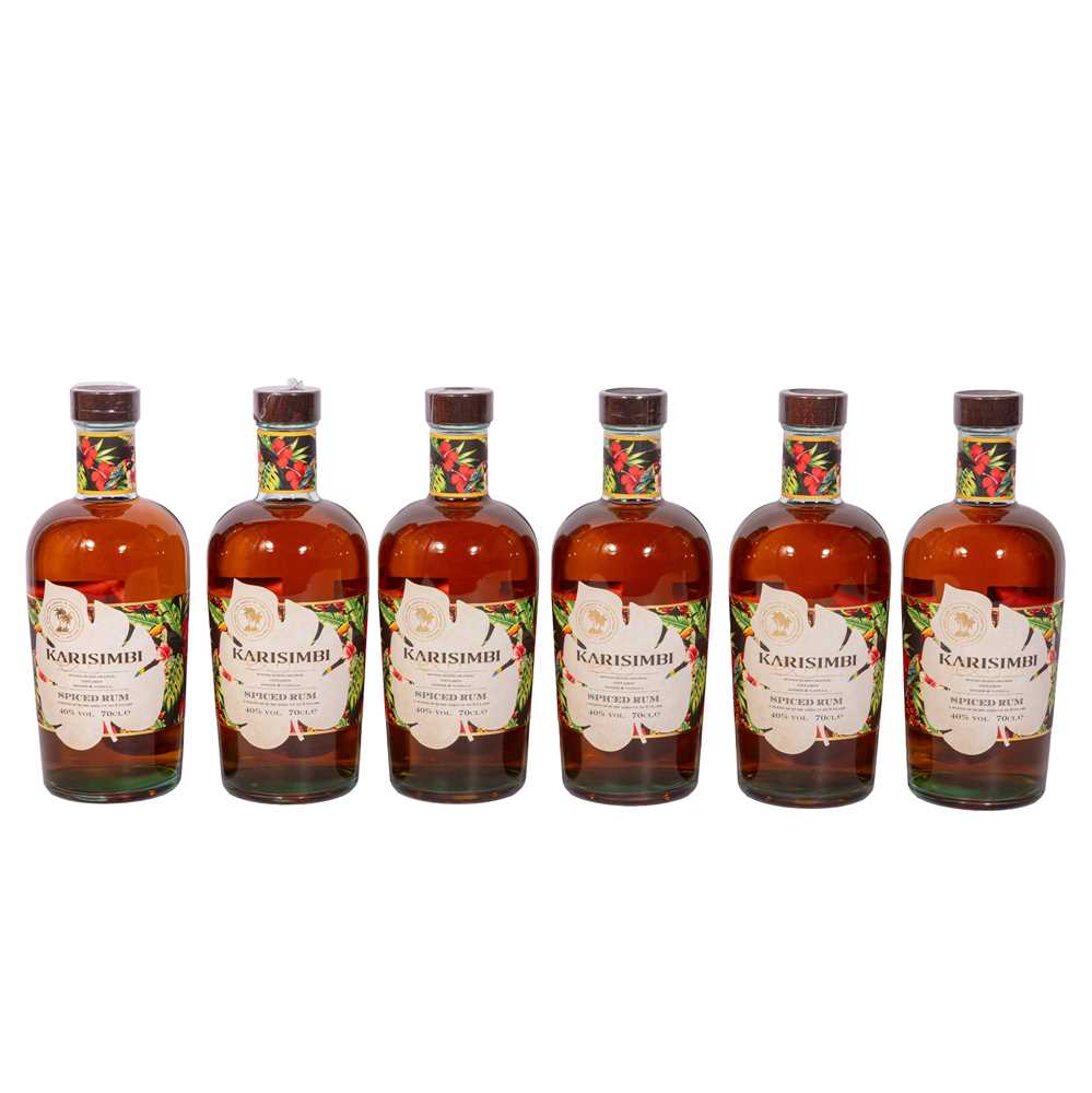 Lot 184 - Karisimbi Spiced Rum - 6 bottles