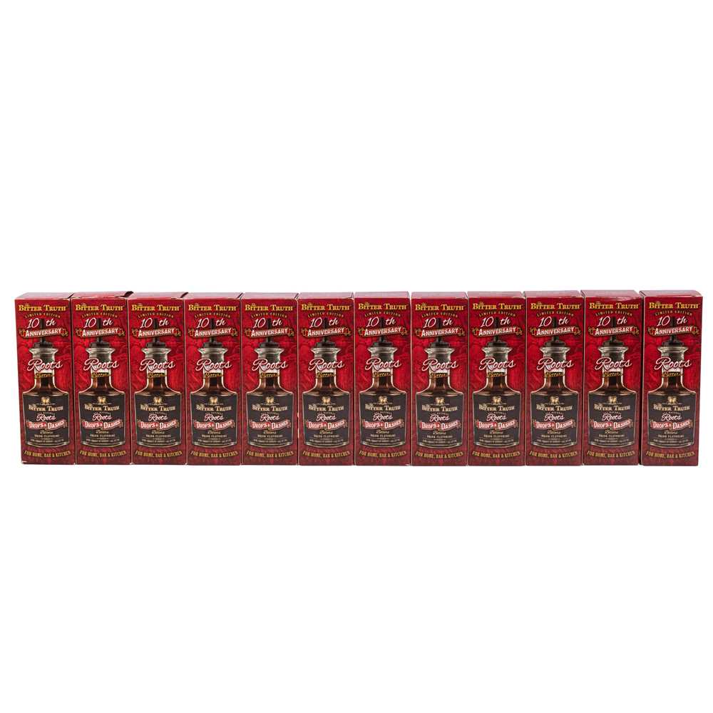Lot 200 - The Bitter Truth Drops & Dashes, Roots, Bitters - 24 bottles