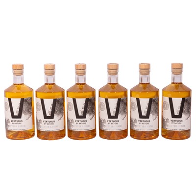 Lot 202 - Virtuous Organic Vodka Bitter Lemon - 6 bottles