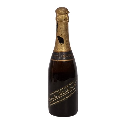 Lot 4 - Charles Heidsieck 1917 - 1 half bottle