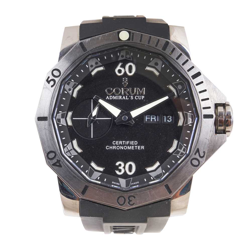 Lot 61 - Men's Corum 'Admiral's Cup Sea Fender 46' Wristwatch