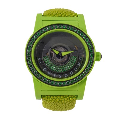 Lot 153 - Ladies' de Grisogono 'Tondo by Night' Wristwatch