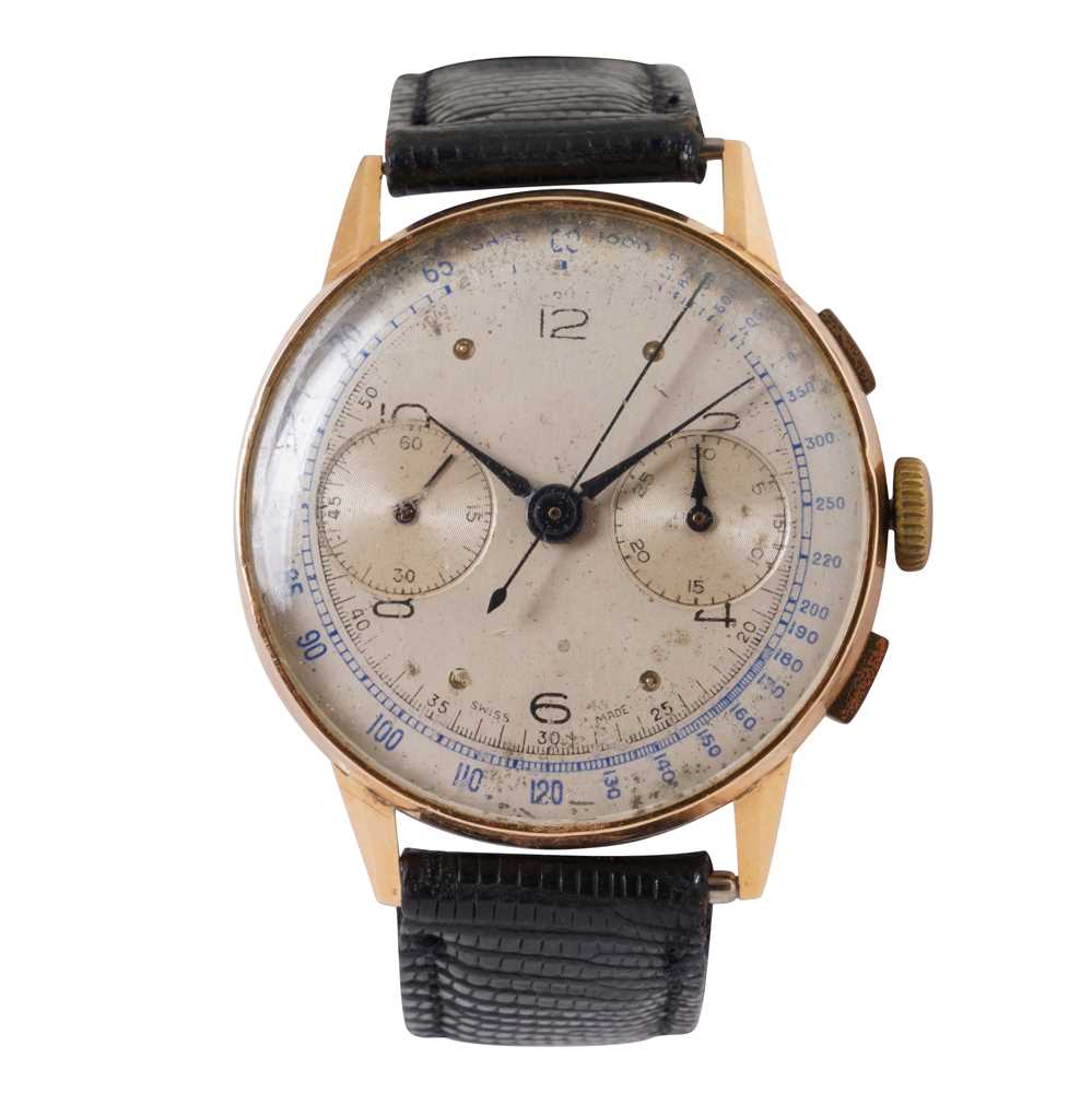 Lot 92 - Vintage 'Chronographe Suisse' Wristwatch