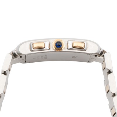 Lot 59 - Cartier 'Tank Française Chronoflex' Bracelet Watch