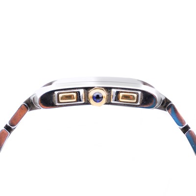 Lot 59 - Cartier 'Tank Française Chronoflex' Bracelet Watch