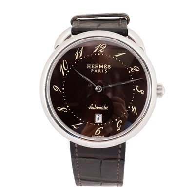Lot 57 - Men's/Unisex Hermes 'Arceau' Wristwatch