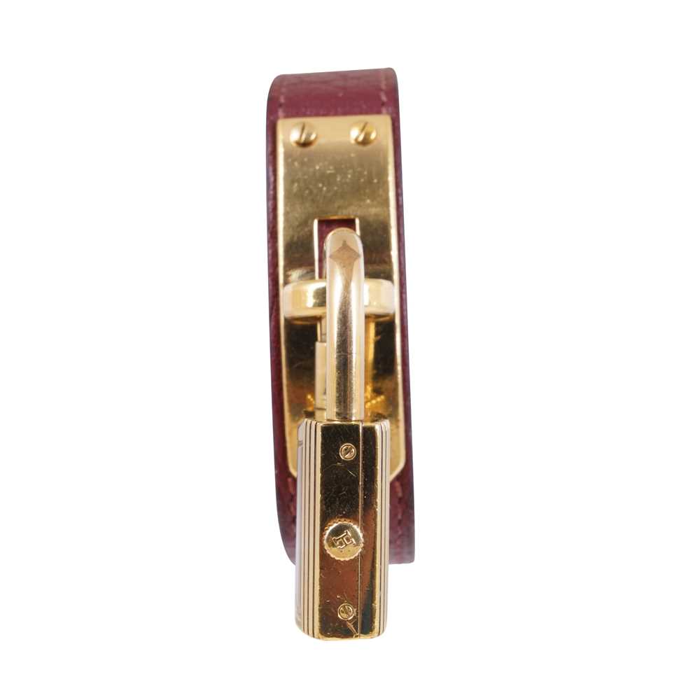 Lot 147 - Ladies' Hermès 'Kelly Padlock' Wristwatch