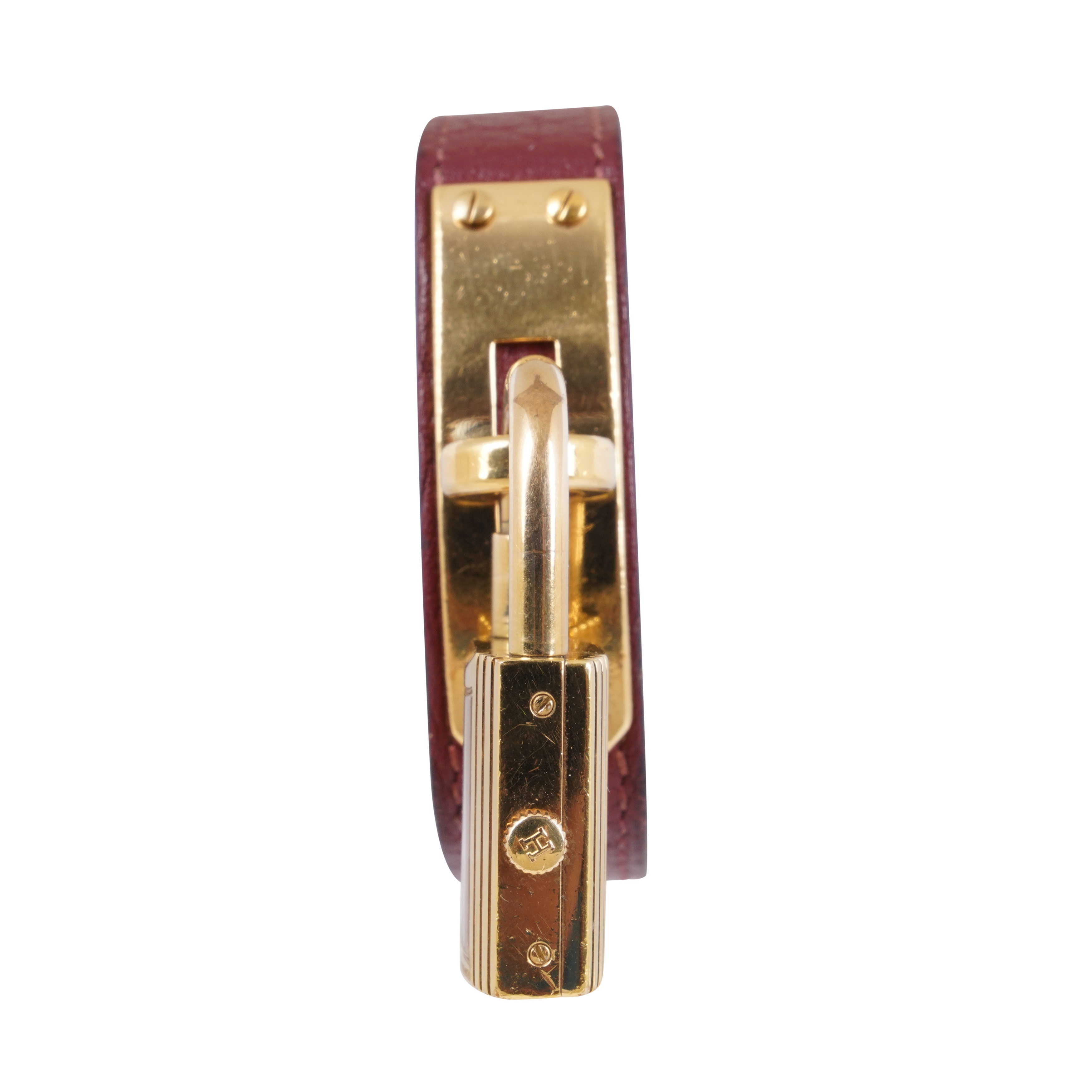 Lot 147 - Ladies' Hermès 'Kelly Padlock' Wristwatch