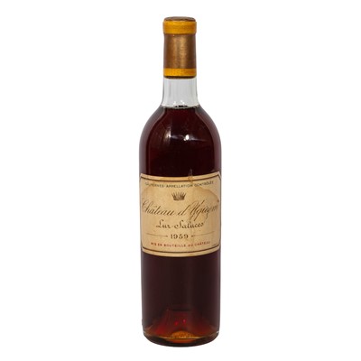 Lot 133 - Chateau d’Yquem 1959 - 1 bottle