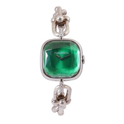 Lot 151 - Ladies' Tiffany 'Hardwear' Bracelet Watch