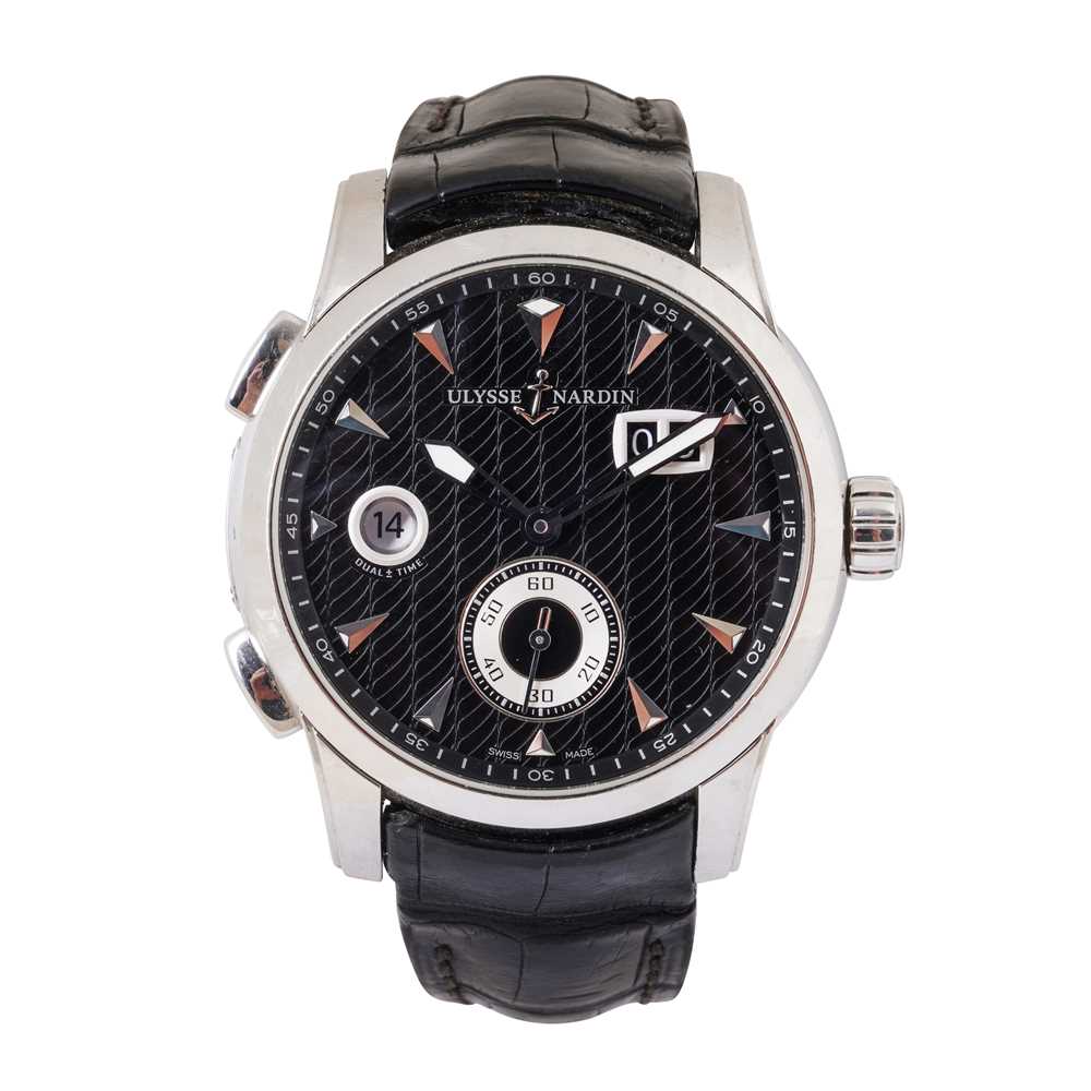 Lot 42 - Men's Ulysse Nardin 'Dual Time' GMT Wristwatch