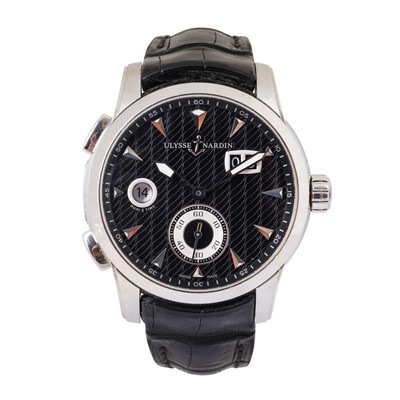 Lot 42 - Men's Ulysse Nardin 'Dual Time' GMT Wristwatch