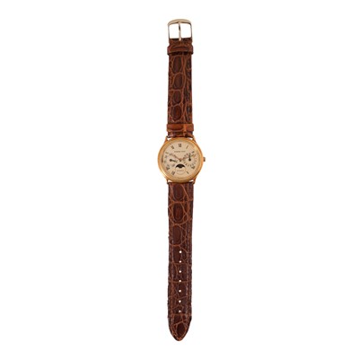Lot 44 - Men's Audemars Piguet 'Classique' Triple Calendar Moonphase Wristwatch