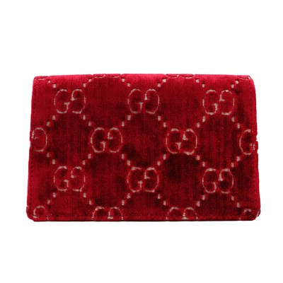 Lot 30 - Gucci Burgundy Super Mini Dionysus Chain Bag