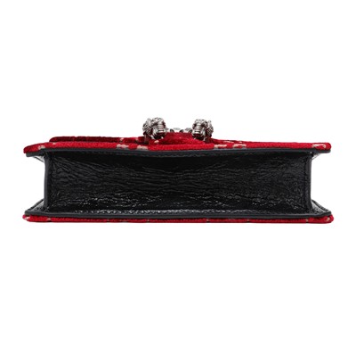 Lot 30 - Gucci Burgundy Super Mini Dionysus Chain Bag
