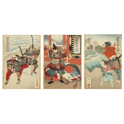 Lot 228 - Tsukioka Yoshitoshi 月岡 芳年 (Japanese, 1839-1892)