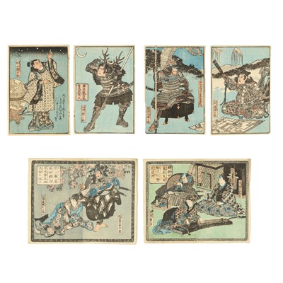 Lot 227 - Six Japanese woodblock prints