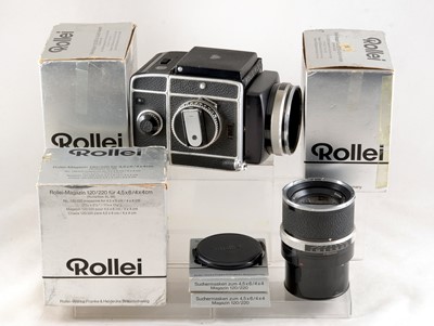 Lot 299 - Rolleiflex SL66 Medium Format Outfit.