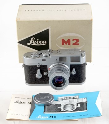 Lot 257 - Single Stroke Chrome Leica M2 Camera.