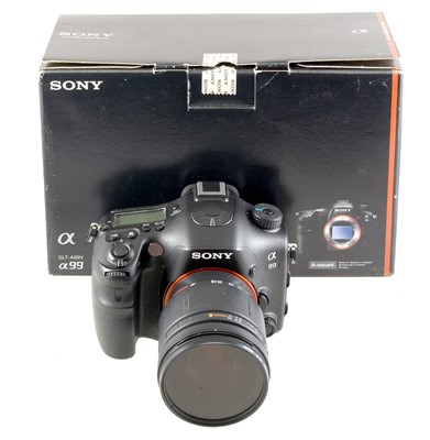 Lot 187 - Sony Alpha 99 Full Frame DSLR.
