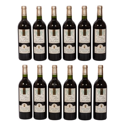 Lot 56 - Chateau de l'Abbaye de Saint Ferme 1996 - 12 bottles