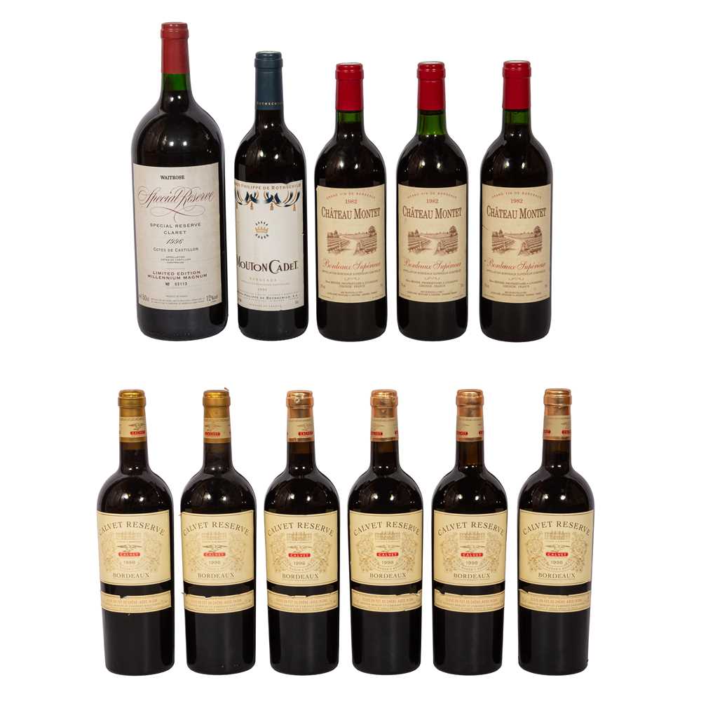 Lot 57 - Mixed Claret - 11 bottles