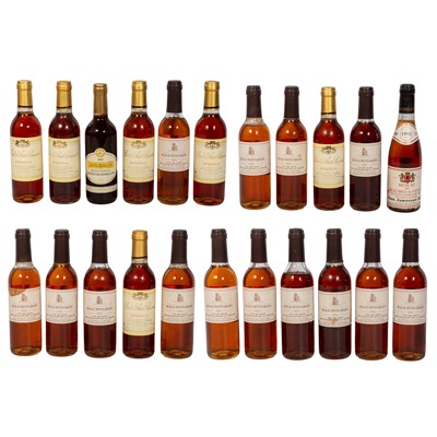 Lot 128 - Mixed French Dessert Wine - 21 bottles