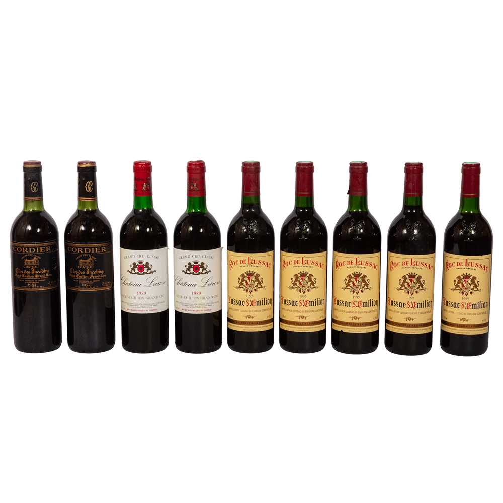 Lot 40 - Mixed St-Emillion - 9 bottles