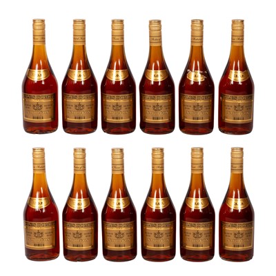Lot 196 - Jules Domet Eau-de-Vie du Vin VSOP Napoleon - 12 bottles