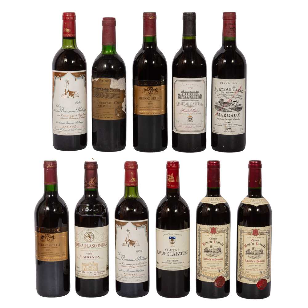 Lot 59 - Assorted Bordeaux - 11 bottles