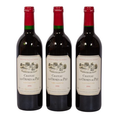 Lot 45 - Chateau Ormes de Pez 1991 - 3 bottles