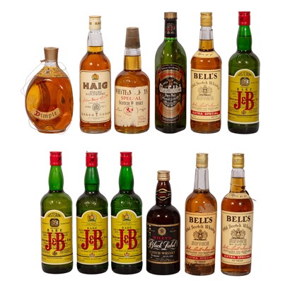 Lot 322 - Old Scotch Whisky Selection - 12